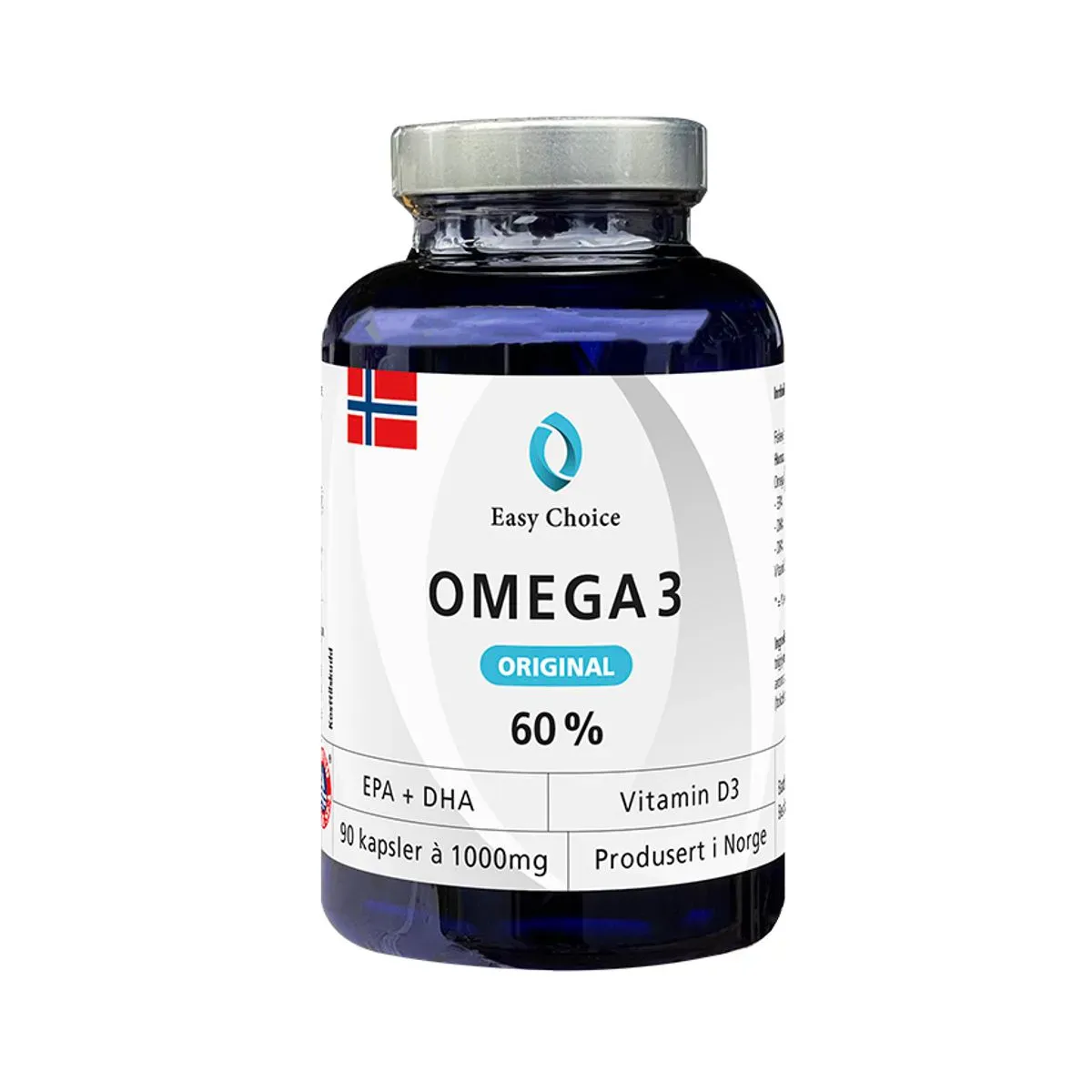 Omega 3  Kapsler Original 60%  Easy Choice